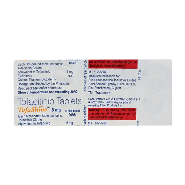 Tofashine 5mg Tablet